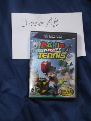 Mario Power Tennis Gamecube 