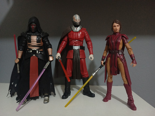 Star Wars Black Series Darth Revan Malak Bastilla Shan