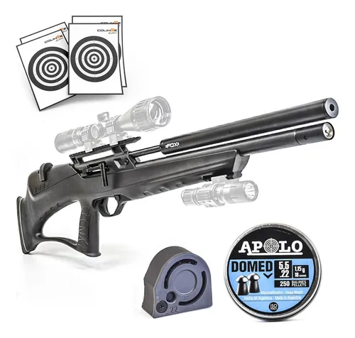 Rifle Pcp Fox Predator Bullpup 5,5mm - Custom Plus