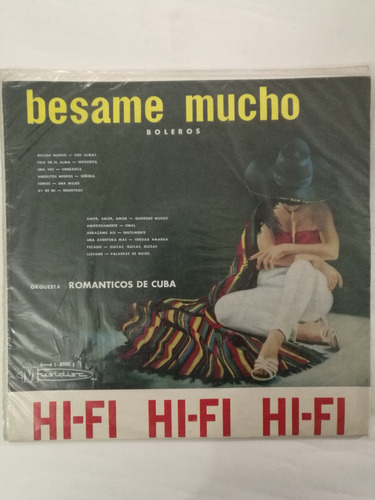 Vinilo De, Orquesta Románticos De Cuba ( Bésame Mucho) Boler