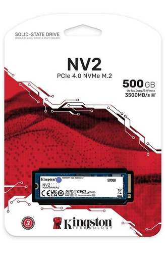 Disco Duro Estado Solido M.2 Ssd  Nvme Pci-e 500gb Kingston