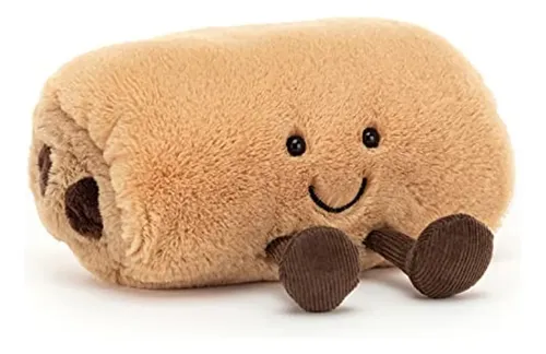 ぬいぐるみ  Amuseable Pain Au Chocolat Brinquedo De Pelúcia Jellycat Amuseables Pain Au Chocolat, 6 Preto
