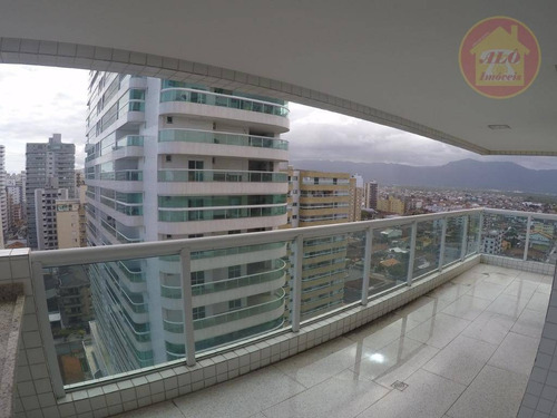 Apartamento À Venda, 106 M² Por R$ 495.000,00 - Tupi - Praia Grande/sp - Ap4233