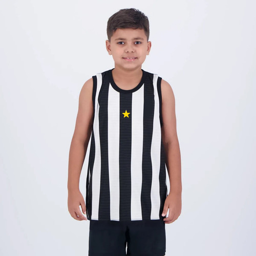 Regata Infantil Camiseta Do Botafogo