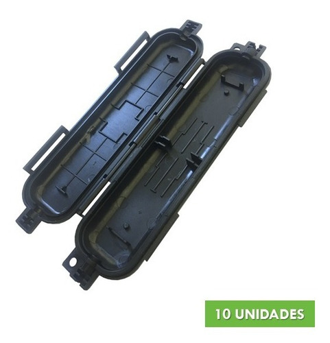 10 Mini Caixa Protetora De Emenda Para Cabo Drop