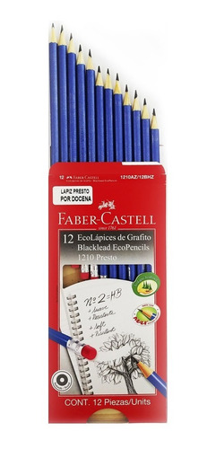 Caja Eco Lápiz Faber Castell Presto X12u