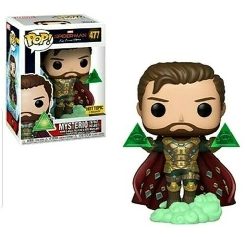 Funko Pop Marvel Spider-man Far From Home Mysterio Hot Topic