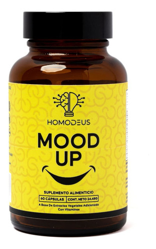 Nootrópico Para Ánimo, Buen Humor Con 5htp 60 Cáps Homodeus Sabor Sin Sabor