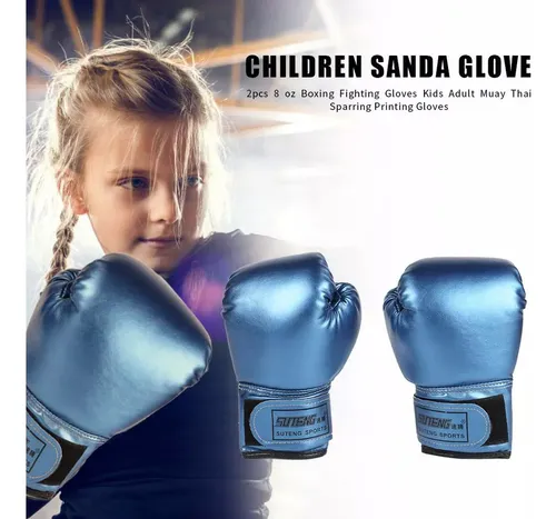 Guantes De Boxeo For Niños, Guante De Karate De Esponja Tra