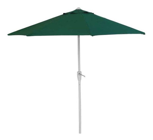 Sombrilla Parasol Jardin Grande Con Manivela 250 Cm