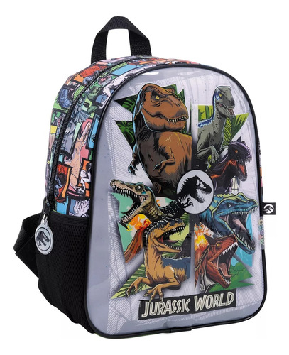 Mochila Espalda Jardin 12 PuLG Dinos Jurassic World Escolar