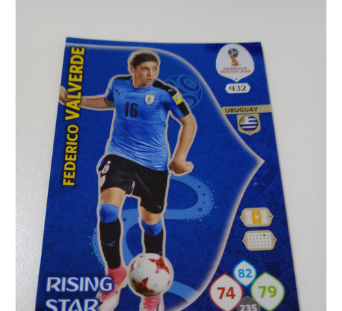 Carta De Federico Valverde Adrenalyn Mundial Rusia 2018