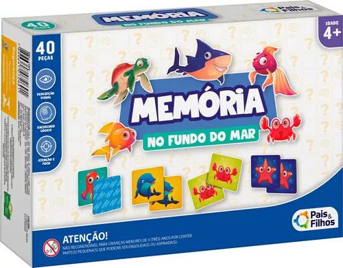 JOGO DA MEMÓRIA BICHINHOS - Lalinha Decor