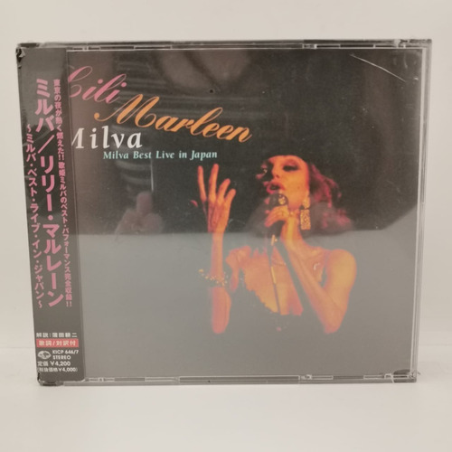 Milva Lili Marleen Milva Best Live Cd Nuevo Japones Obi