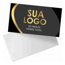 Comprar Promoção Cartões De Visita Colorido Frente u002F Verniz Frente