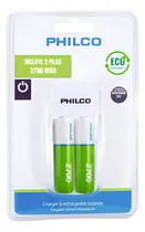 Comprar Cargador Pilas Recargables + 2 Pilas Aa Philco 42ulx-9580f