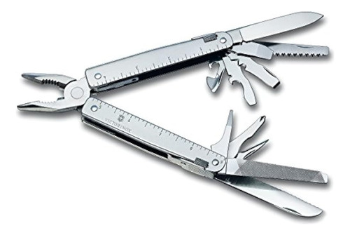 Victorinox Swiss Army Swisstool Con Funda De Nailon De Acero