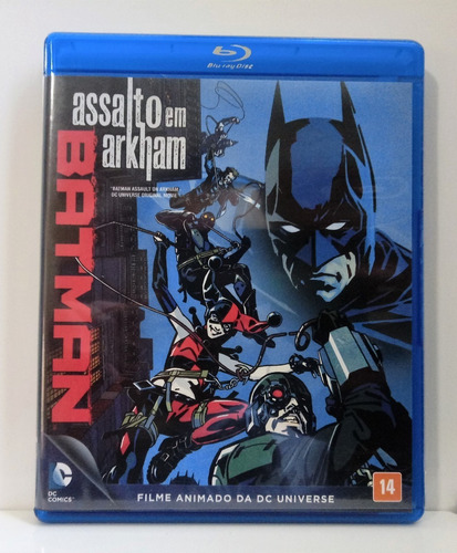 Batman Assalto Em Arkham - Blu Ray 