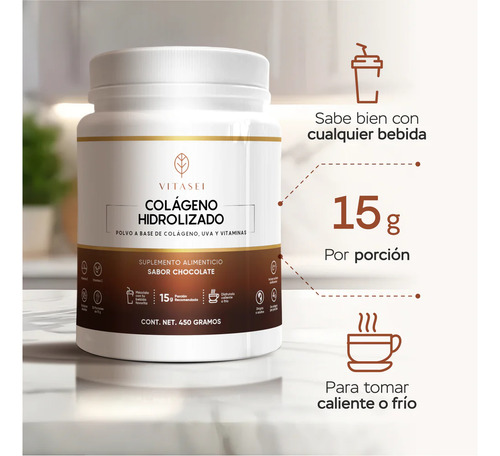 Beauty Booster - Hidrolizado De Colágeno En Polvo Sabor Coco Chocolate