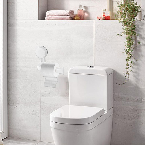 U, Soporte Para Toallas Papel Con Ventosa Adhesivo Para Sopo