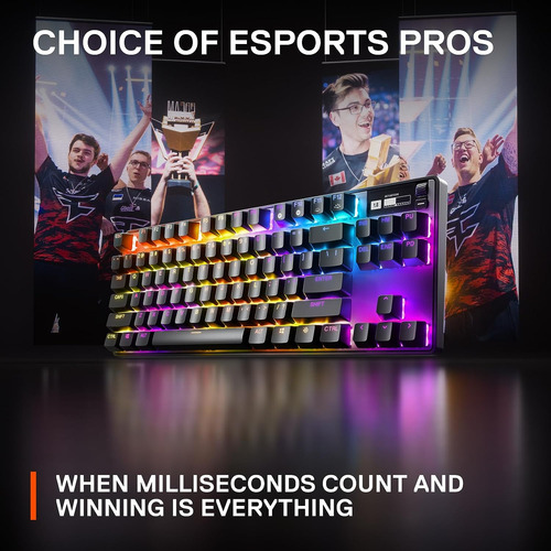 Teclado Gamer Steelseries Apex Pro Tkl, Switch Omnipoint 2.0
