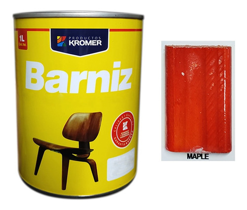 Barniz Entintado Para Madera Fácil Uso 8 Tonos Kromer 