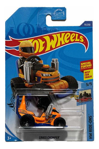 Hot Wheels 2020 Grass Chomper 75/250 T Hunt Basico Tarj Usa