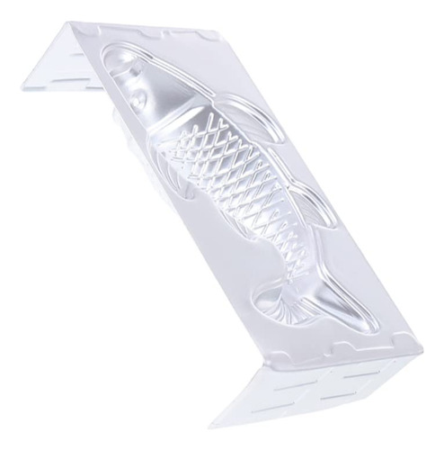 Upkoch Molde Aluminio Forma Pescado: Metal 3d Para Tarta