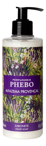 Sabonete líquido Phebo Alfazema Provençal 360 ml