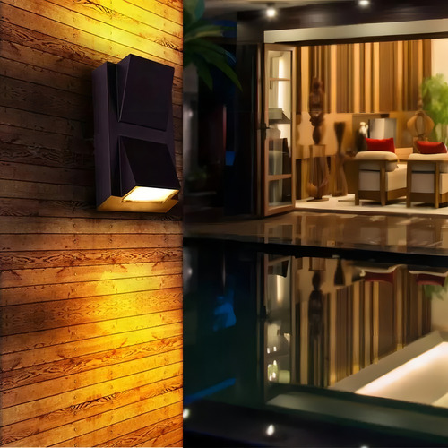 Pack X2 Aplique Pared Muro Luz Led Doble Bidireccional 6w