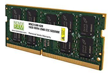 Memoria Ram Ddr4-2666 Ecc Sodimm 16gb - Nemix Ram