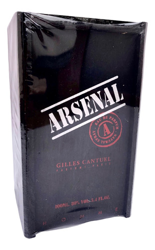 Perfume Arsenal Black Edp 100ml - mL a $1033