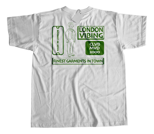 Camiseta London Vibing - Clvb Mvd 2000