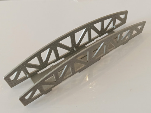 Imagen 5 de 10 de Laterales Puente Recrea Hierro Adorno Ho 1/87 Ferromodelismo