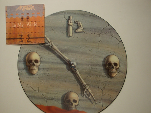 Anthrax In My World / Keep 12  Vinilo Uk Picture Disc 90 Hh