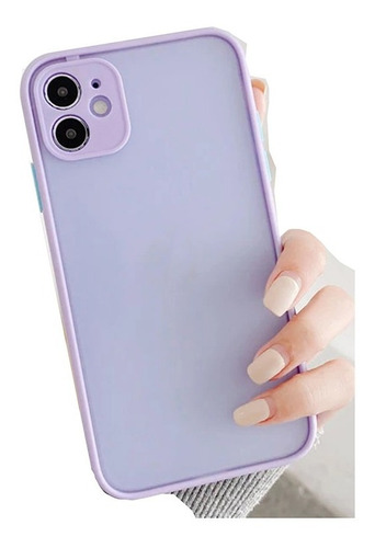 Carcasas Silicona Premium Color Matte Para iPhone 12 12 Pro