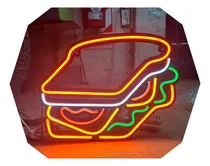 Comprar Cartel Sandwich En Neón Led\u002F Deco\u002F Comercios \u002F Luminoso