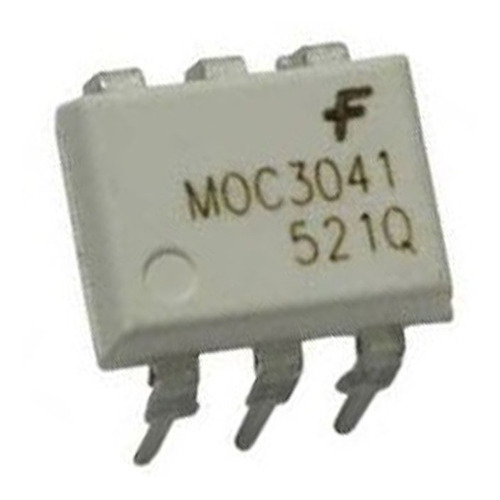 5 X Moc3041 Optoacoplador Zero-cross.triac Driver 400v/15ma