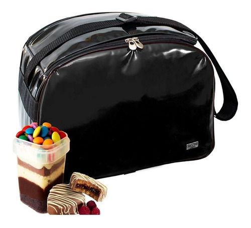 Bolsa Térmica Grande Para Bolos De Pote Chocolates 30 Potes