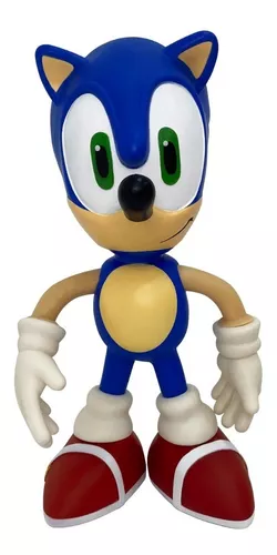 Boneco Sonic Articulado Grande Original Brinquedo