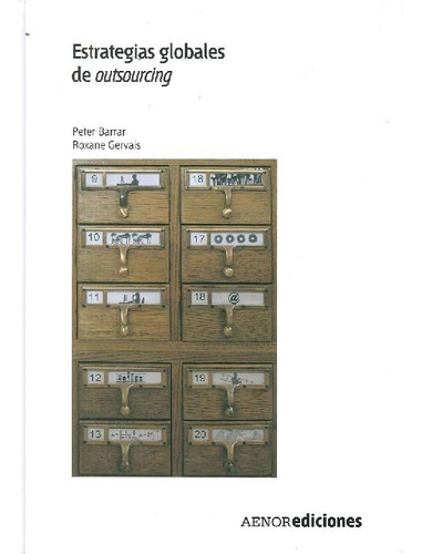 Libro Estrategias Globales De Outsourcing De Peter Barrar Ro