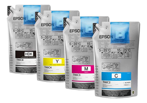 Tinta Ultrachrome Epson T46c420 Amarelo 1.1l