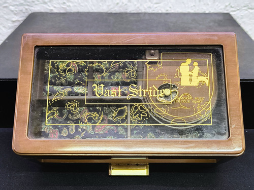 Caja Musical Joyero Vast Stride Vintage De Coleccion 80's (Usado)