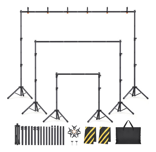 Soporte Ajustable Para Fiestas, 3x23m Con 6 Anchuras Disponi