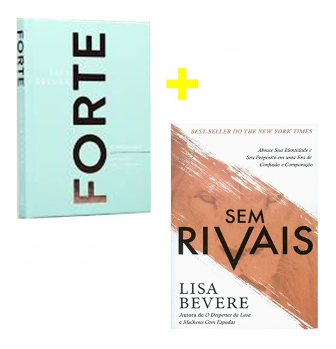 Kit Forte - Devocional Lisa Bevere  + Sem Rivais - Livros