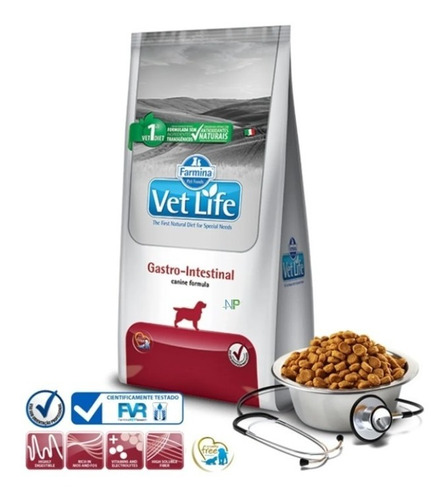 Alimento Perro Vet Life Dog Gastrointestinal 2kg. Np
