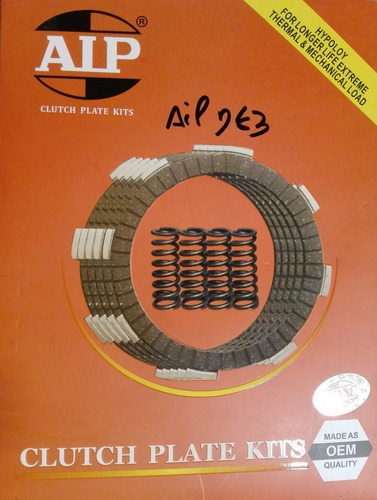Set X 2 Disco De Embrague Aip Con Resortes Gts Gs Wcg