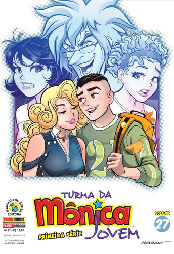 Turma Da Mônica Jovem: Primeira Série Vol. 27, de Mauricio de Sousa. Editora Panini Brasil LTDA, capa mole em português, 2019