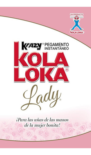 Kola Loka Lady En Brocha Para Uñas 5g Con Lámpara Uv
