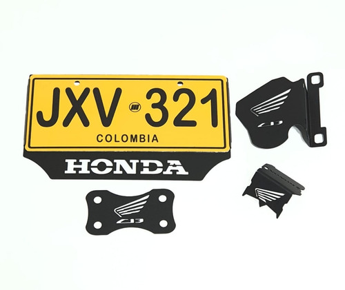 Kit Honda Cb 125 Sin Acutrax, Lujos En Acero Inox Cb 125 